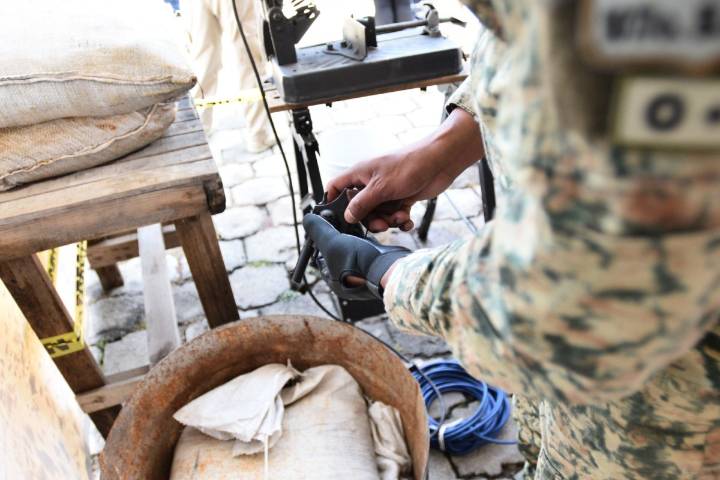 Edoméx destruye más de 800 armas y 70 mil cartuchos en Canje de Armas 2025