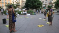 La exigencia de un trato digno a las personas emigrantes y el STOP al genocidio palestino, presentes también en estas fechas