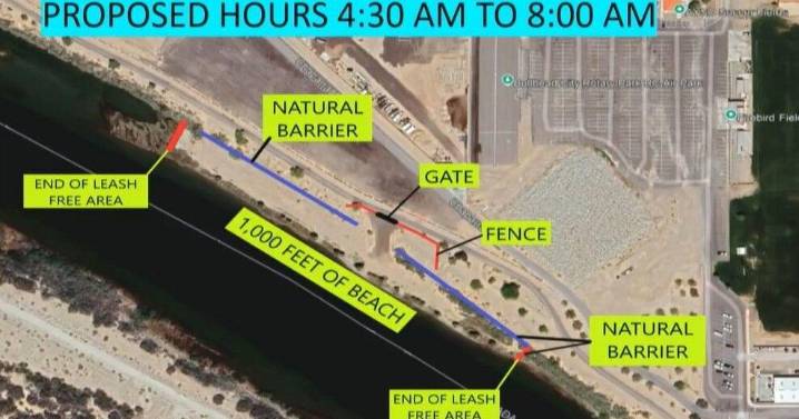 Off-leash dog beach proposed at Rotary Park in Bullhead City