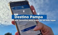 Lanzan "Destino Pampa", nueva plataforma para información sobre transportes