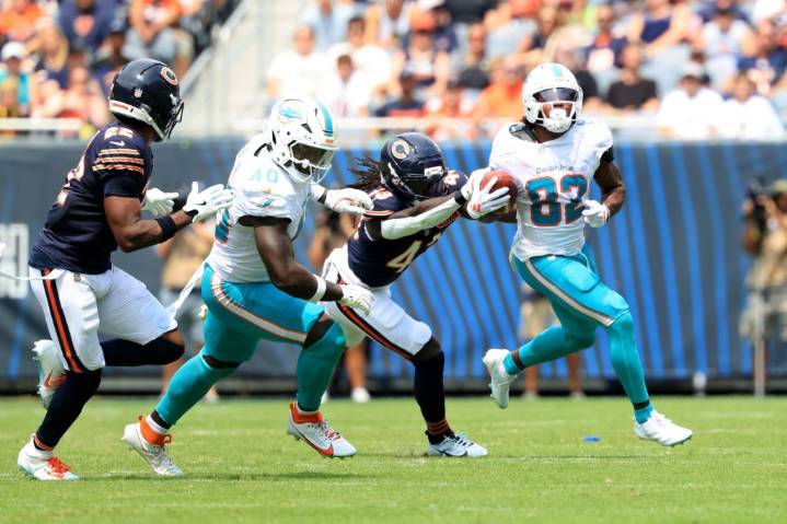 Dolphins starters play first preseason game in change from last year