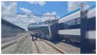 Falla en el megaproyecto: Tren Maya se descarrila en Izamal, Yucatán (VIDEO)