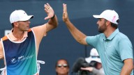 BMW Championship: Scottie Scheffler claims fifth PGA Tour win of season after Robert MacIntyre squanders final