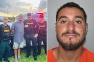 Illegal immigrant Denis Corea Miranda flashes beaming smile in arrest photo after allegedly battering a federal officer