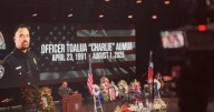 Community honors Temple Police Officer Charlie Aumua at memorial service