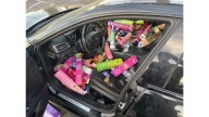 Maserati driver arrested after nearly 90 nitrous oxide canisters found by Tustin police