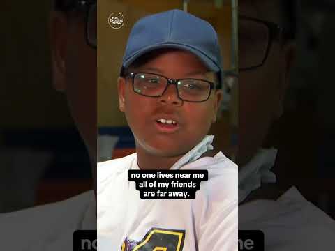 Sleepaway camp offers New York City homeless kids a place to belong #shorts