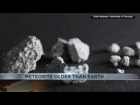 Meteorite older than Earth