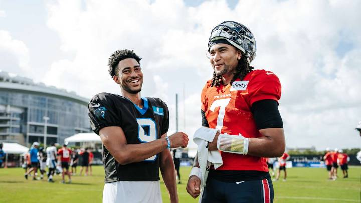 Bryce Young and CJ Stroud have had different paths, but share a "brotherhood"