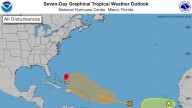 2 other systems behind Hurricane Erin as it slowly turns north