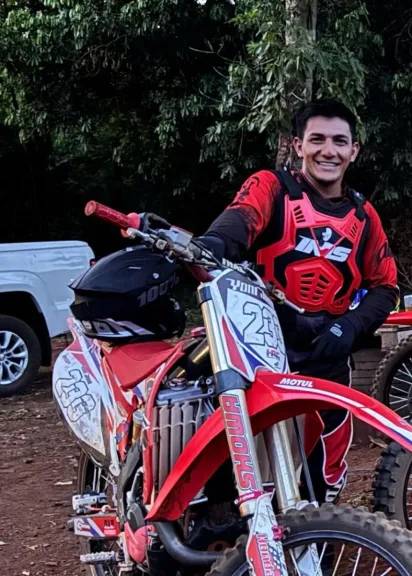 Falleció piloto de Motocross que se accidentó el domingo en Candelaria