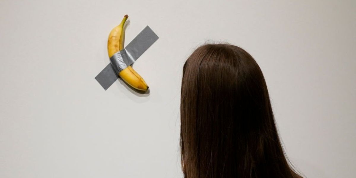 How a duct-taped banana exposed the death of beauty