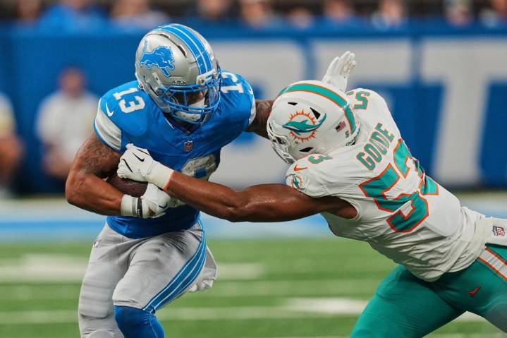 Photo gallery from the Lions’ preseason loss to the Dolphins