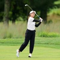 Chinese rookie Wang grabs LPGA lead at storm