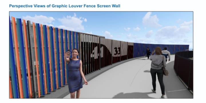 Mural design options along new Business Loop 81 include astronaut, sports legends, Iroquois clans
