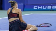 Así fue el extraño punto con el que la bielorrusa Aryna Sabalenka ganó su partido en tercera ronda del Abierto de Estados Unidos: por unos segundos ni festejó