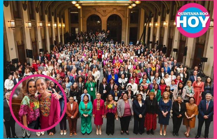 Mara Lezama y Claudia Sheinbaum fortalecen la agenda femenil en América Latina