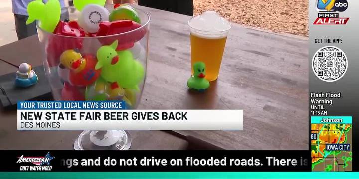 New state fair beer gives back
