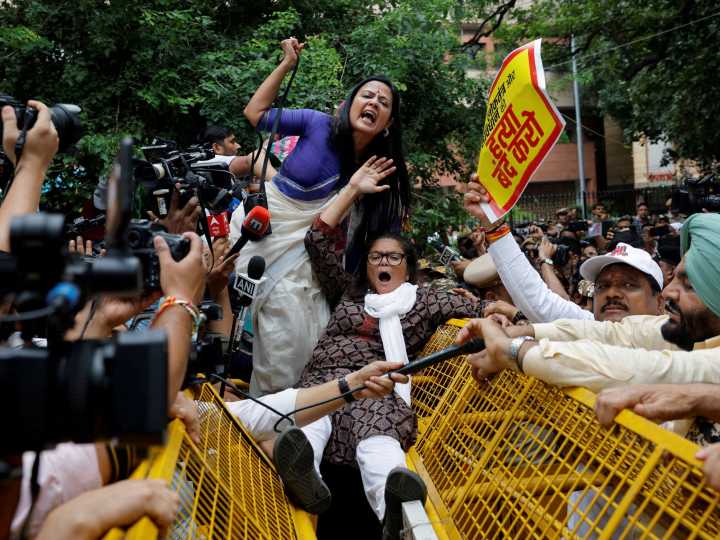 ‘Vote theft’: India’s opposition protests against electoral roll revision