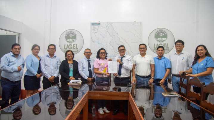 Luis Reátegui Dávila asume dirección de la UGEL Alto Amazonas