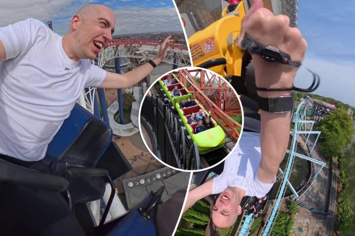 Roller coaster fan breaks world record for most rides in a week: 'I really love the adrenaline rush'