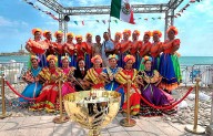 Los mejores del mundo saludan al Papa; ballet folklórico del Ateneo Fuente de gira por Europa