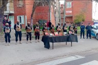 Inauguraron destacamento y presentaron armas de baja letalidad que usará la Policía entrerriana