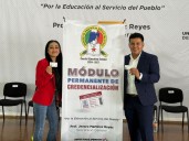 Certeza y cercanía: el SMSEM acerca los servicios de credencialización a las y los maestros