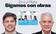 "Sigamos con obras": Fuerza Patria presentó la boleta de Alak en La Plata