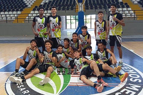 Club Panda de Baloncesto Campeón regional en Valledupar