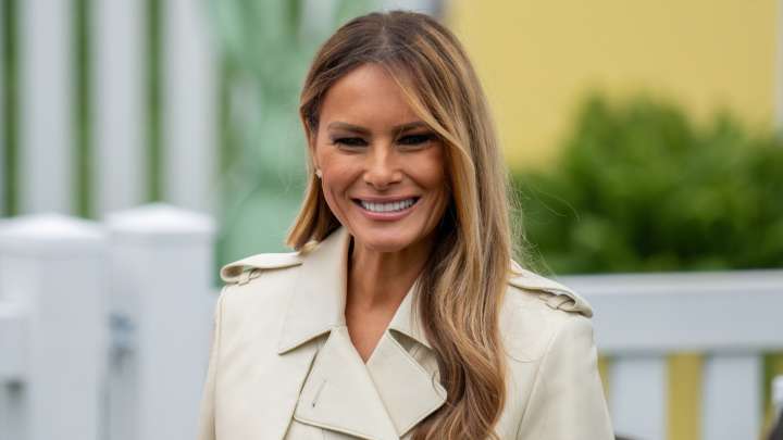 Rare Times Melania Trump Was Spotted Almost Entirely Makeup