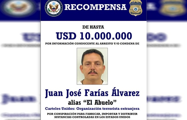 Ofrece EU recompensas millonarias por líderes de ‘Cárteles Unidos’