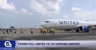 Planes usually move at Cleveland Hopkins International Airport... but not like this!