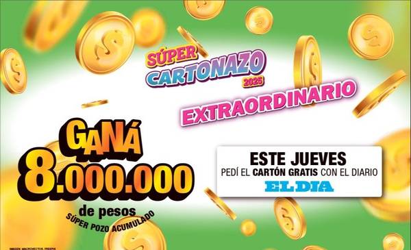 ¡8 MILLONES de pesos! Cartonazo vacante y SÚPER POZO especial: cuando sale tarjeta y como jugar