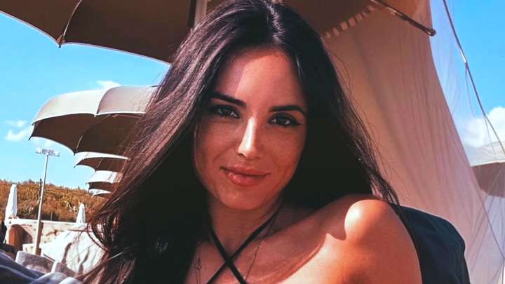 Glam DAZN presenter Giusy Meloni labelled 'the most beautiful of them all' as she stuns in tiny string bikini