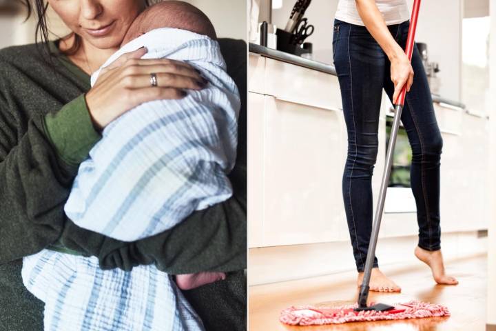Mom Fears Leaving Newborn Baby with Stepdaughter amid Household Chores