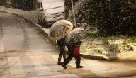 De blanco amaneció la capital: la nieve logró llegar a varias comunas de la RM