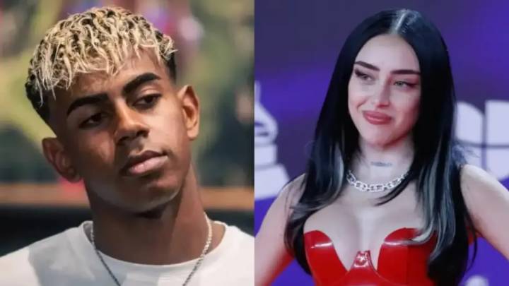Nicki Nicole asiste al triunfo de su 'amigo' Lamine Yamal en el palco del estadio del Barça