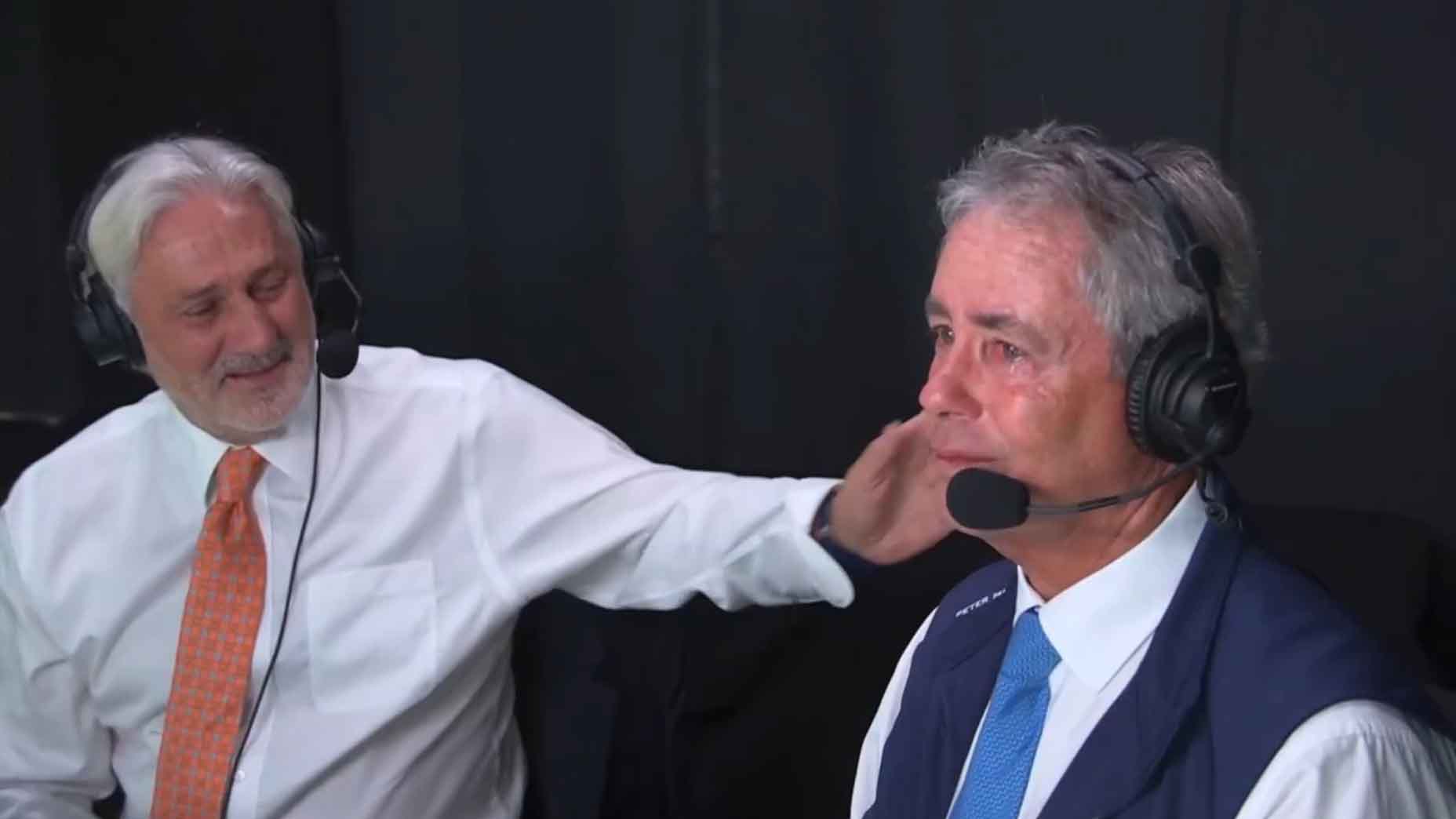'One of the great people:' CBS' Ian Baker-Finch signs off for last time amid tears and praise