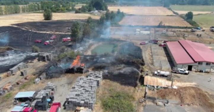 Eugene's Oregon Horse Center narrowly escapes fire disaster
