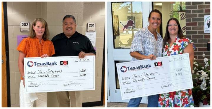 BHS Recognizes Teacher, Staff Member of the Month for August
