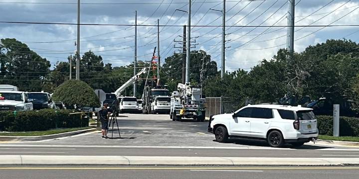 Electrical contractor killed in Pinellas County; thousands without power
