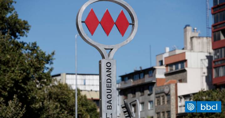 Por obras en L7: Metro de Santiago anuncia cierre de accesos específicos en estación Baquedano