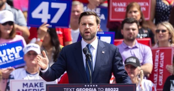 Vice President Vance planning Georgia visit, focusing on Trump’s tax