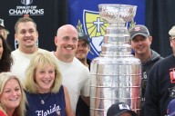 Scenes from Nate Schmidt and Stanley Cup's visit to St. Cloud