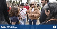 Del Caño y Bregman recorrieron Guernica en la recta final de la campaña bonaerense