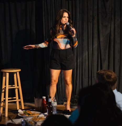 From Forsyth County to the spotlight: Comedian Lace Larrabee talks trailer parks, stand
