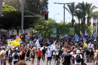 Miles toman las calles en Israel para exigir la liberación de rehenes en Gaza