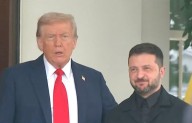 Trump recibe a Zelenski antes de reunión crucial para tratar de buscar la paz en Ucrania
