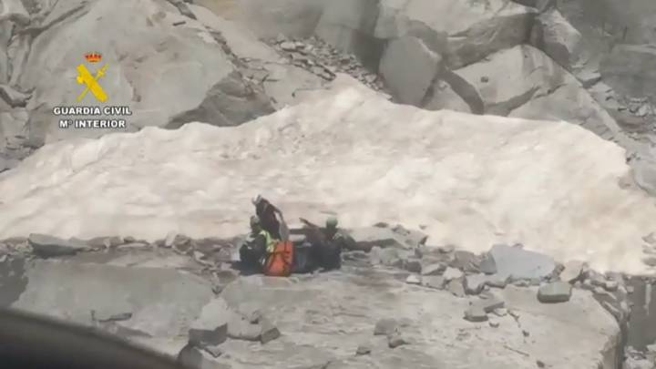 Muere un joven de Pamplona tras caer en la cresta de un pico en Benasque